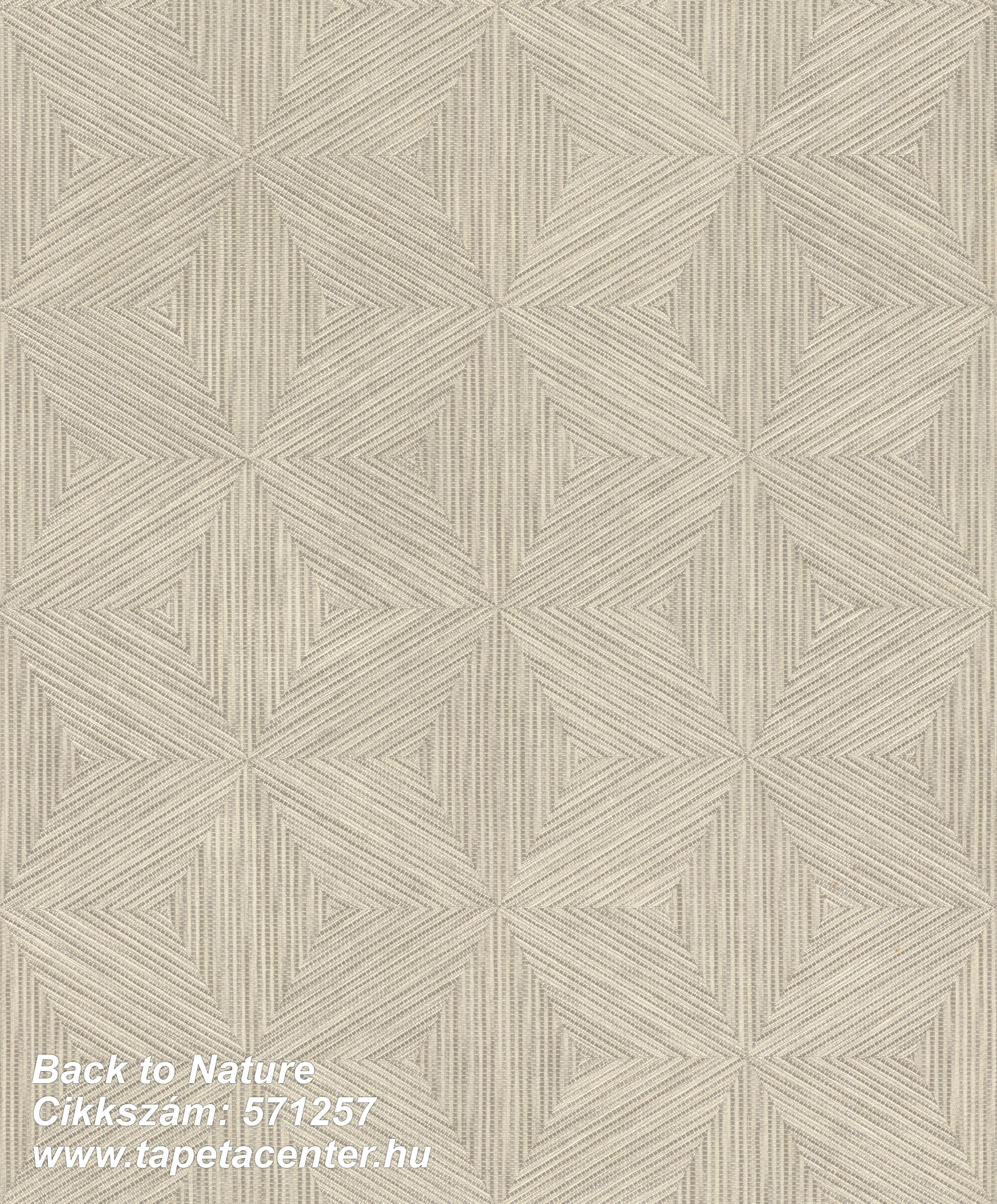 3d hatású,geometriai mintás,bézs-drapp,lemosható,vlies tapéta 